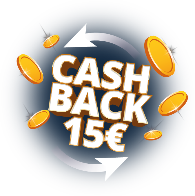 cashback 15€